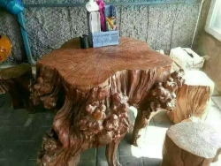 仿木桌椅